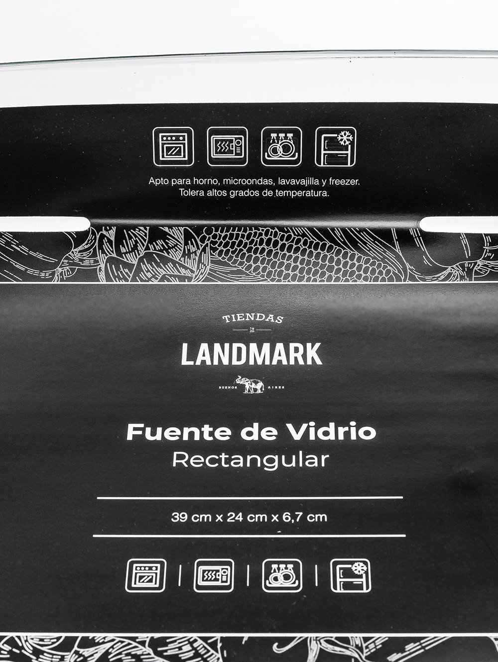 FUENTE DE HORNO GLASS image number null