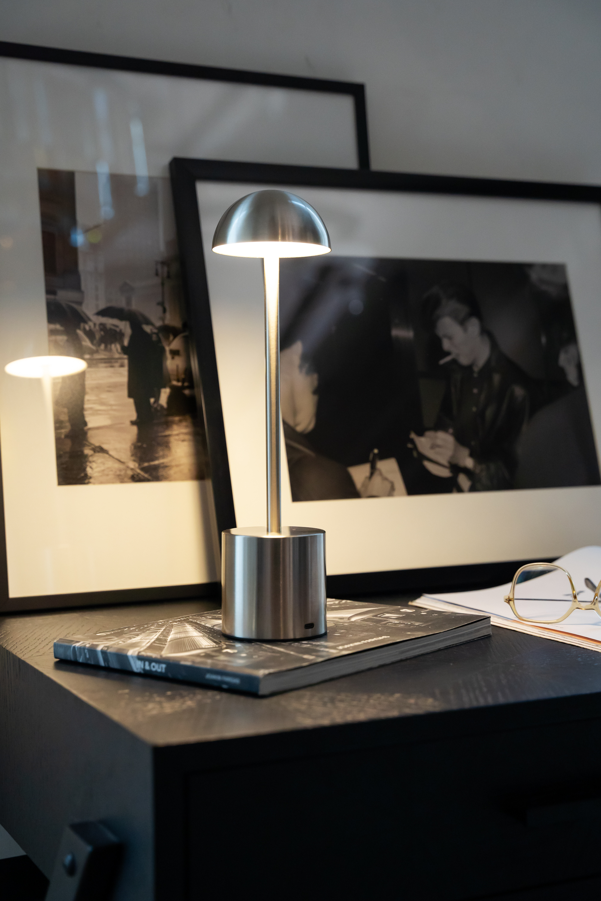 LAMPARA LED RECARGABLE GEORGIA SILVER WES0007-1.jpg image number null