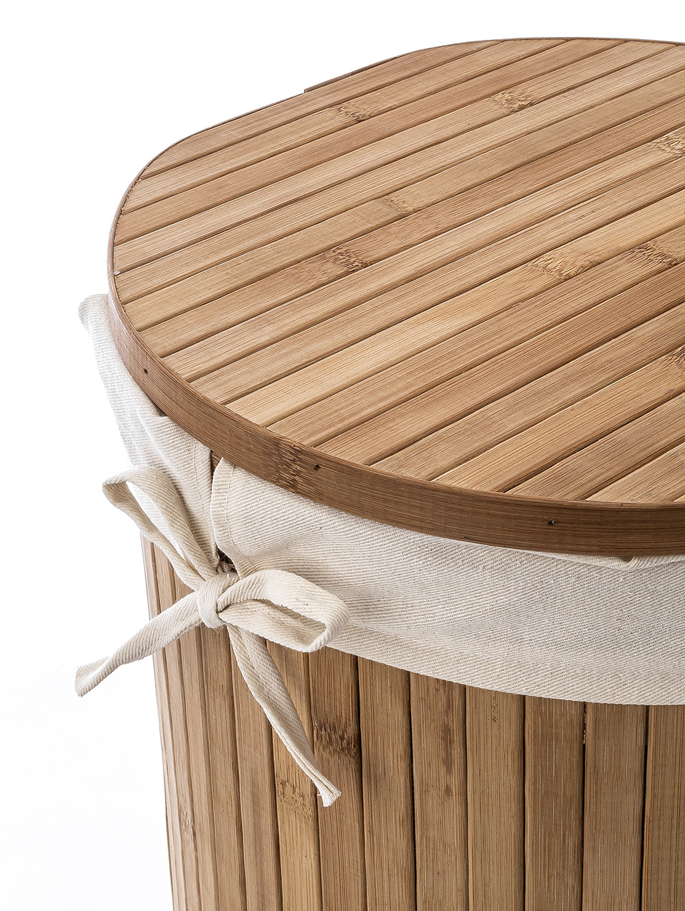 CANASTA REDONDA BAMBU M image number null