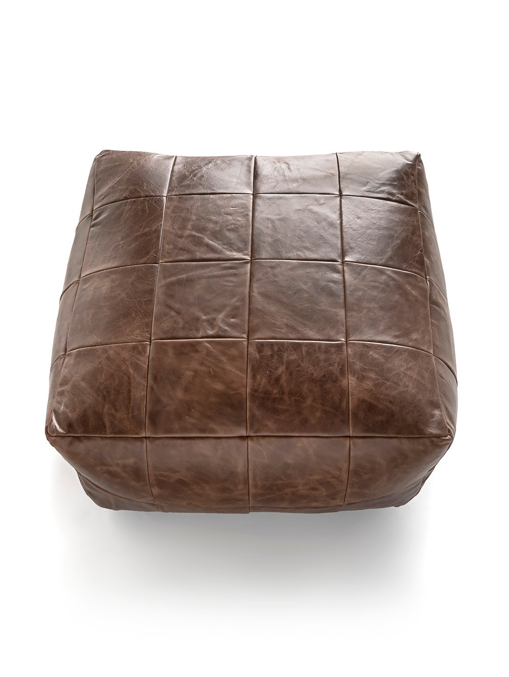 PUFF DE CUERO HOUSTON COCONUT image number null