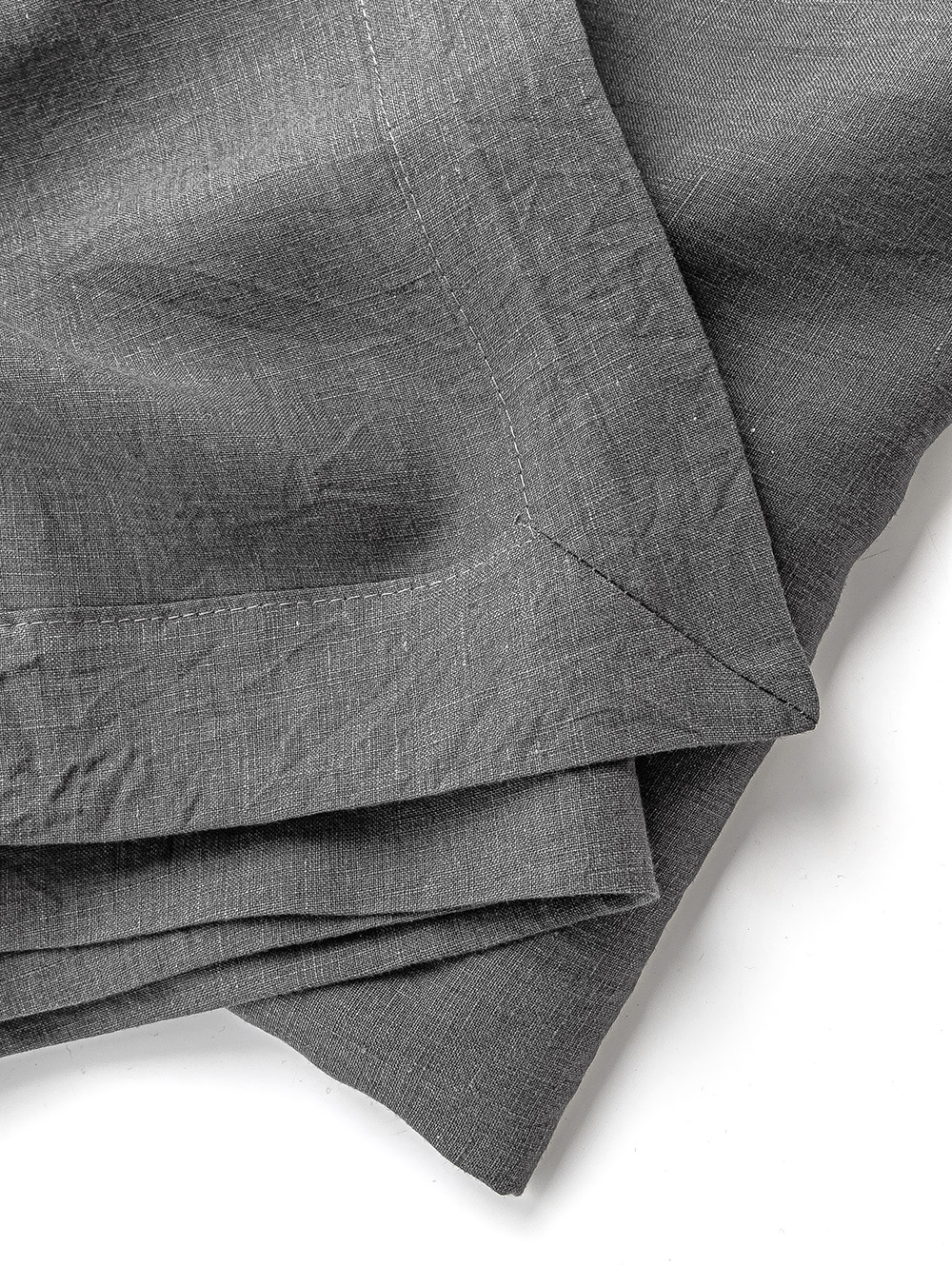 MANTEL DE LINO THESS CHARCOAL 170 X 250 image number null