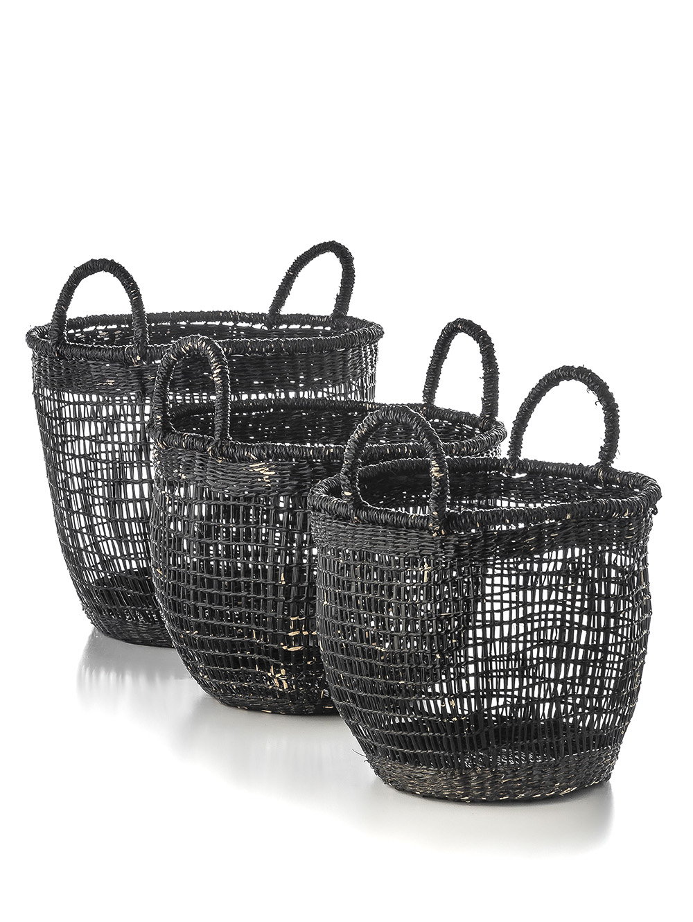 Cesto de ratan negro-CANASTO LAGE BLACK SMALL-Landmark-5.jpg image number null