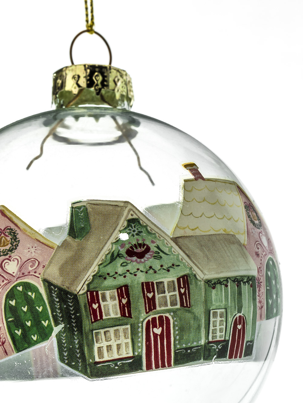 Adorno navideÃ±o colgante-Adorno navideÃ±o bola dorada-BOLA NAVIDEÃA ARTIQUE GOLD&SILVER-Tiendas Landmark-1.jpg image number null