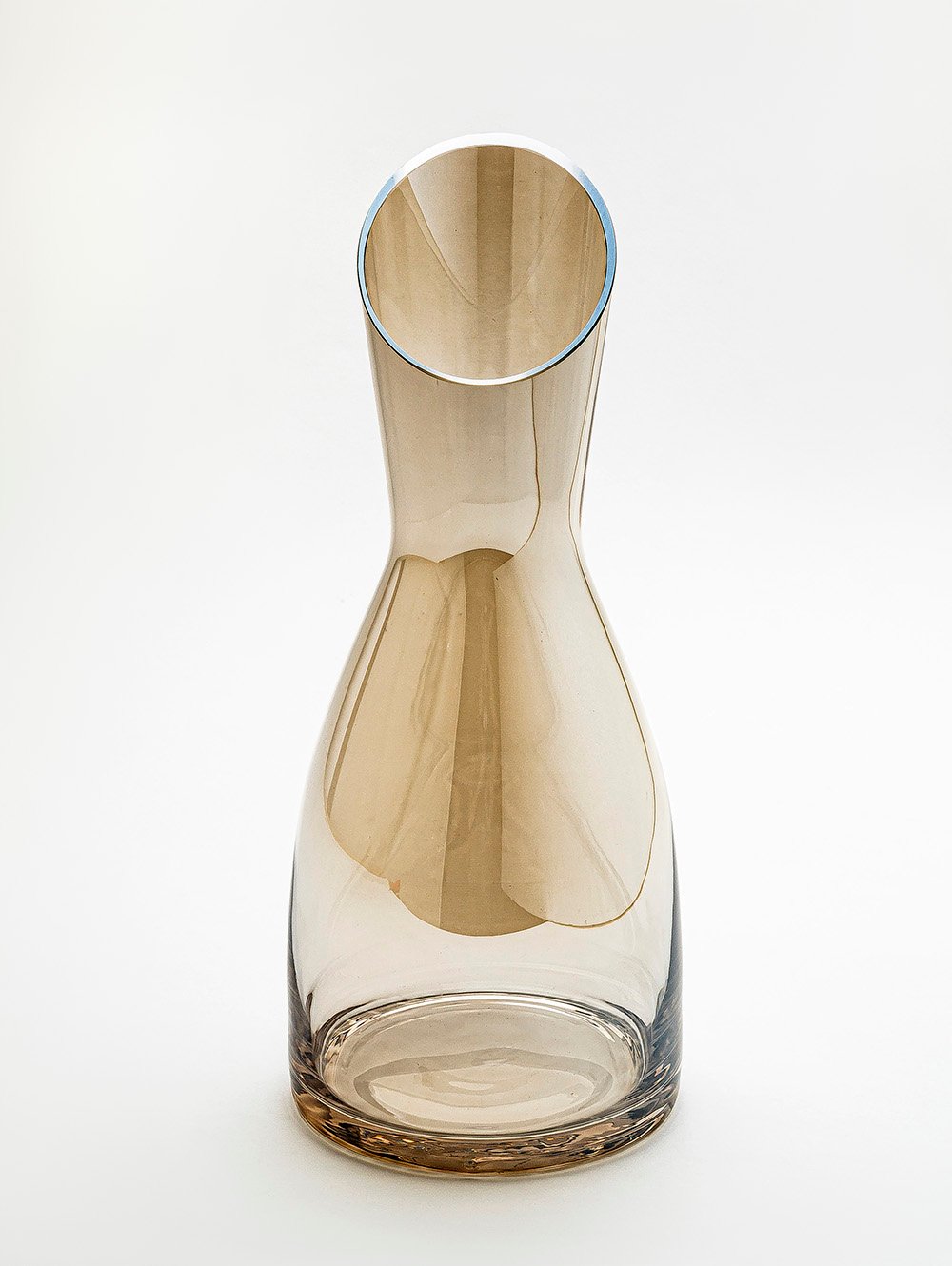 decantador elegante-DECANTADOR BOMBEE CORTE DIAGONAL CHAMPAGNE 900ML-MISHKA-3.jpg image number null