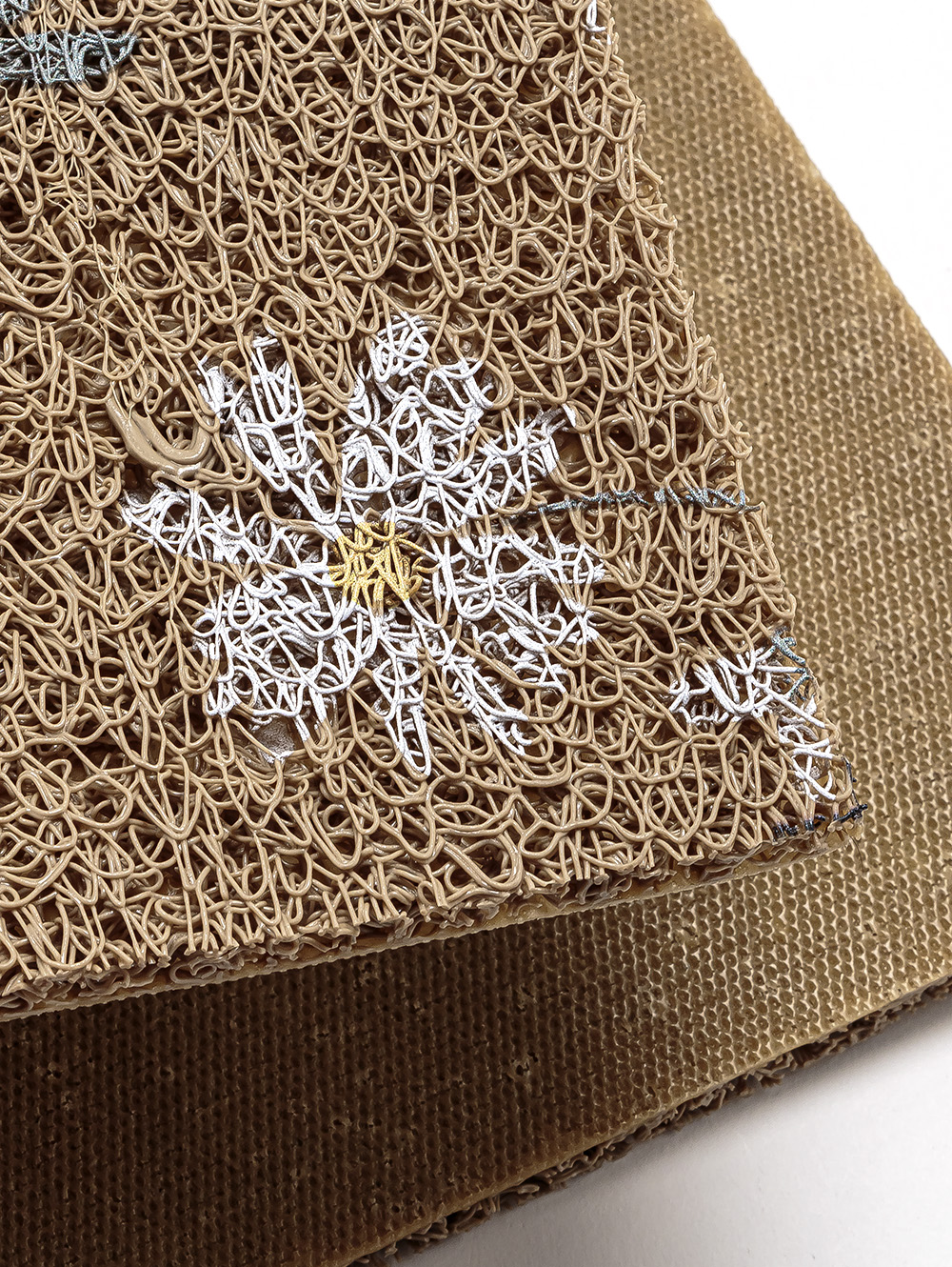 FELPUDO HELLO FLOWERS 70 X 30 image number null