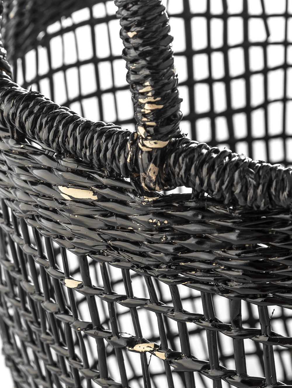 Cesto de ratan negro-CANASTO LAGE BLACK MEDIUM-Landmark-1.jpg image number null