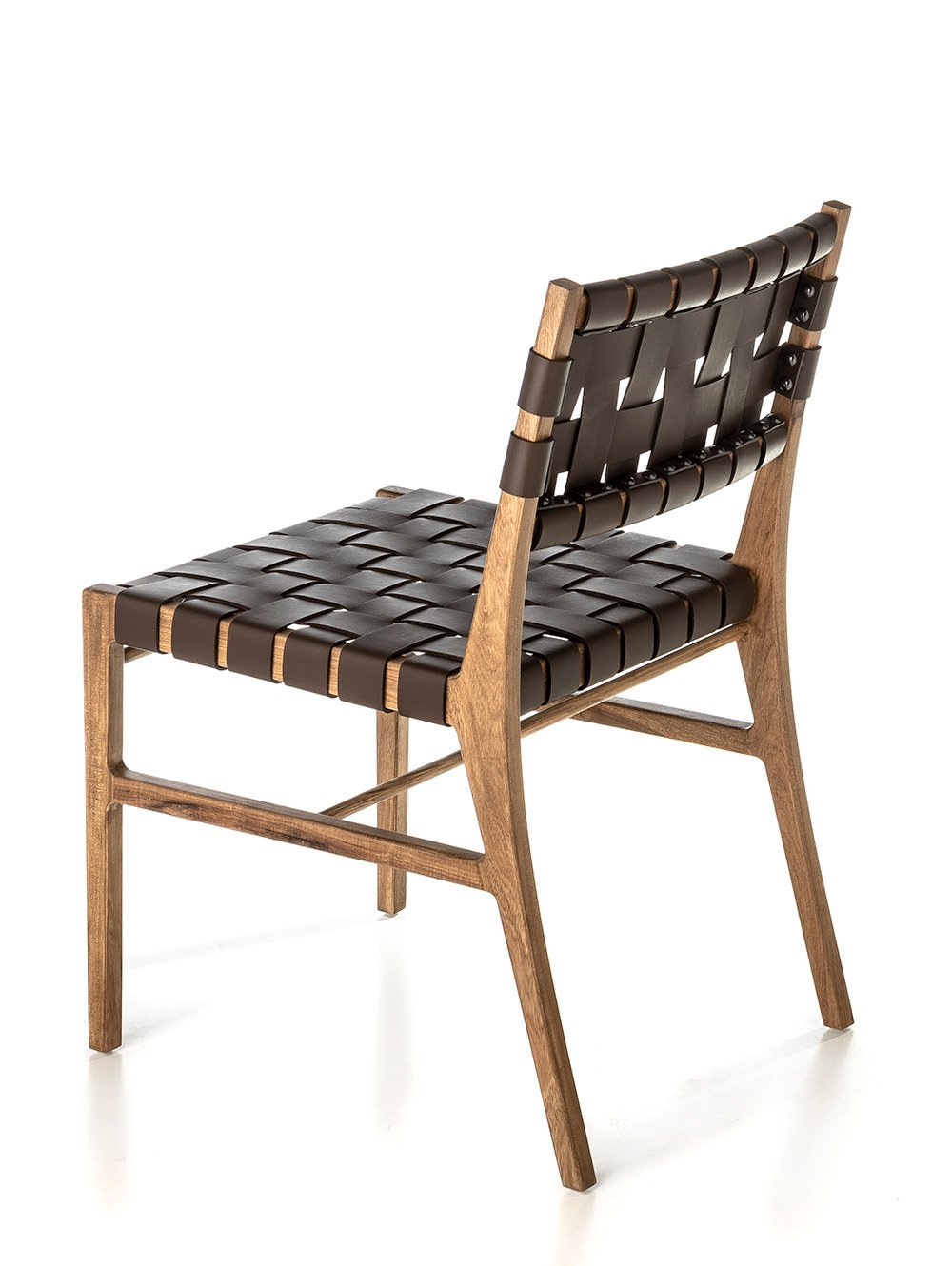 Silla de cuero y madera-SUD LEATHER BROWN TRENZADO-Landmark-04.jpg image number null