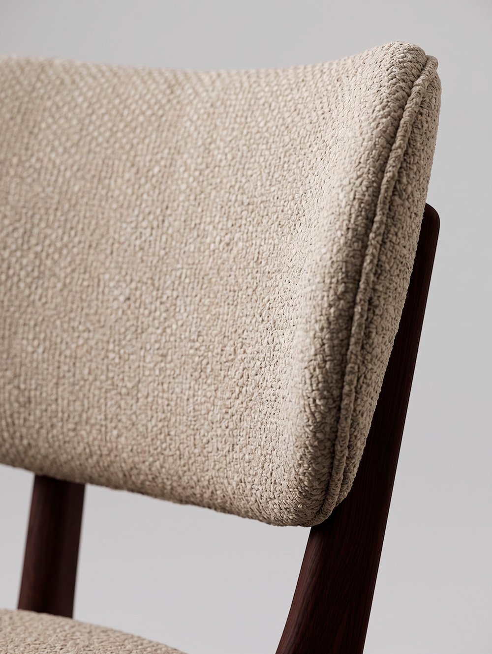 SILLA STILO TAUPE & ESPRESSO WOOD image number null