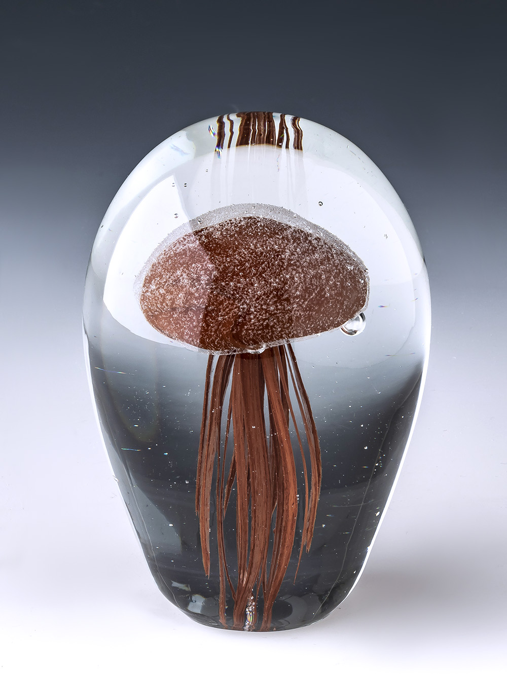 Pisapapeles de vidrio-JELLY FISH BORDEAUX L-Landmark-02.jpg image number null