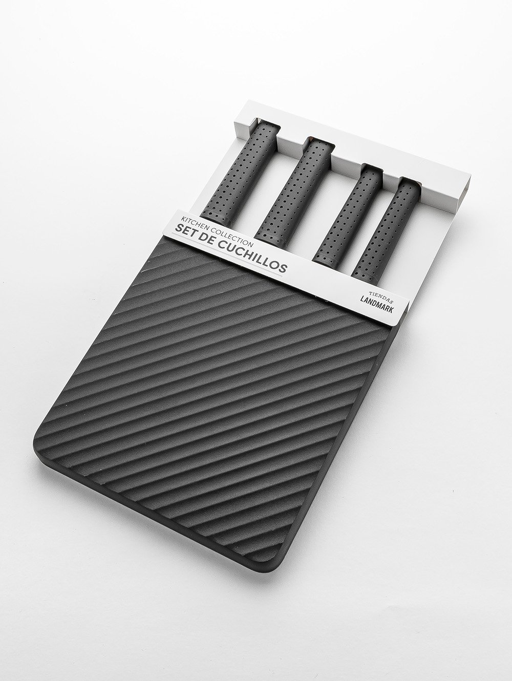 JUEGO DE CUCHILLOS CON BLOQUE ARGOS image number null