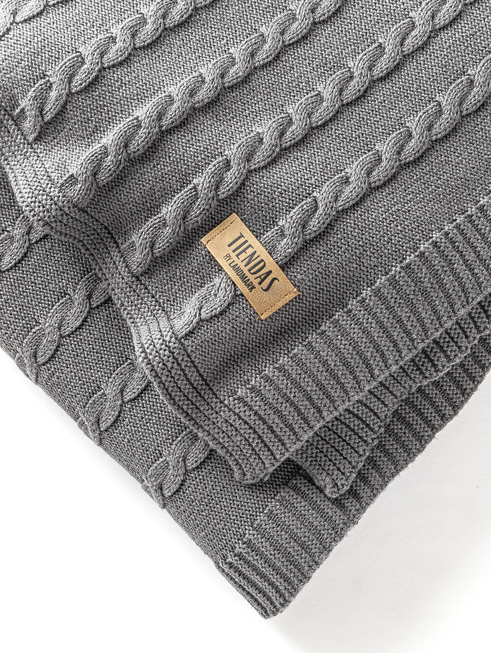 manta tejida-MANTA TEJIDA GENOVA 220 X 120 GRIS-MANTED-3.jpg image number null
