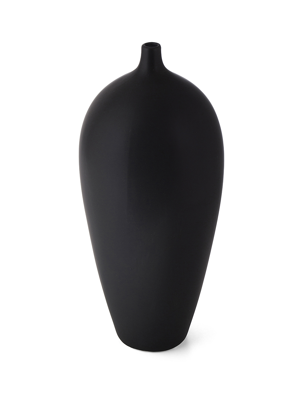 Florero ceramico tipo botellon negro-FLORERO NAPA BLACK-Tiendas Landmark-2.jpg image number null