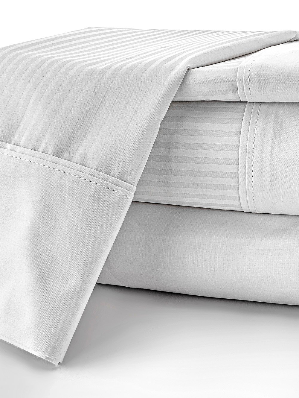 JUEGO DE SABANAS CANNON CLASSIC WHITE 2PL 200 HILOS image number null