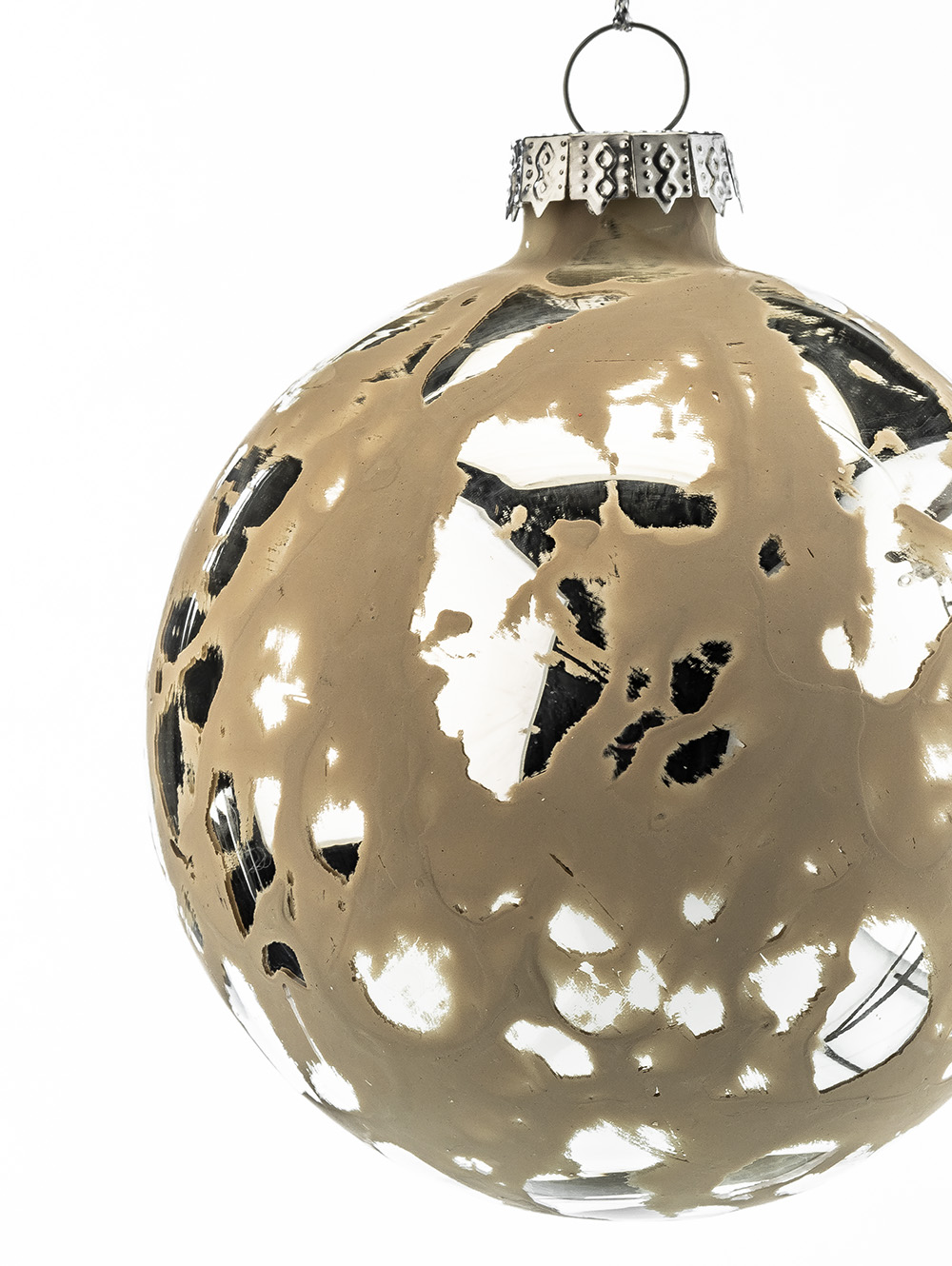 BOLA NAVIDEÑA ARTIQUE GOLD&SILVER image number null