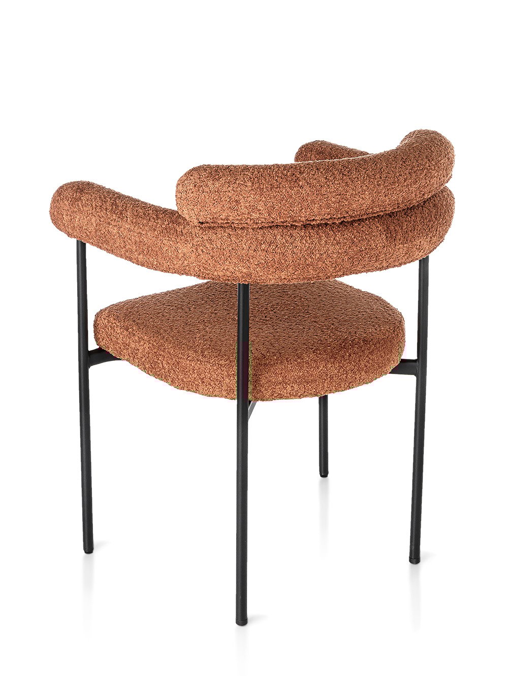 silla de comedor moderna-SILLA BONN BOUCLE ORANGE-WEYI-4.jpg image number null