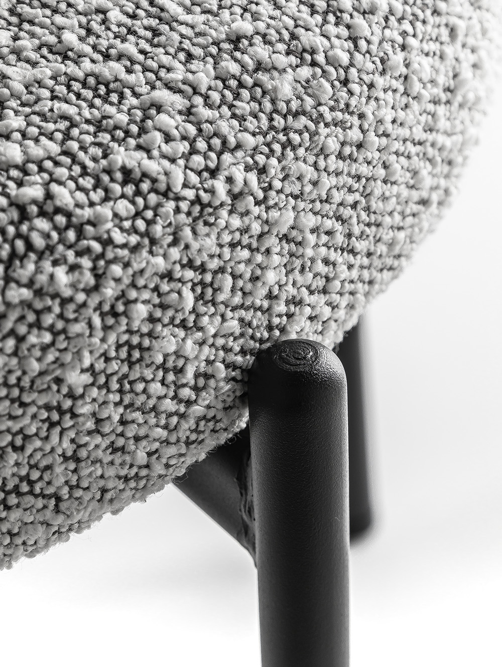 SILLA BREMEN BOUCLE LIGHT GREY image number null