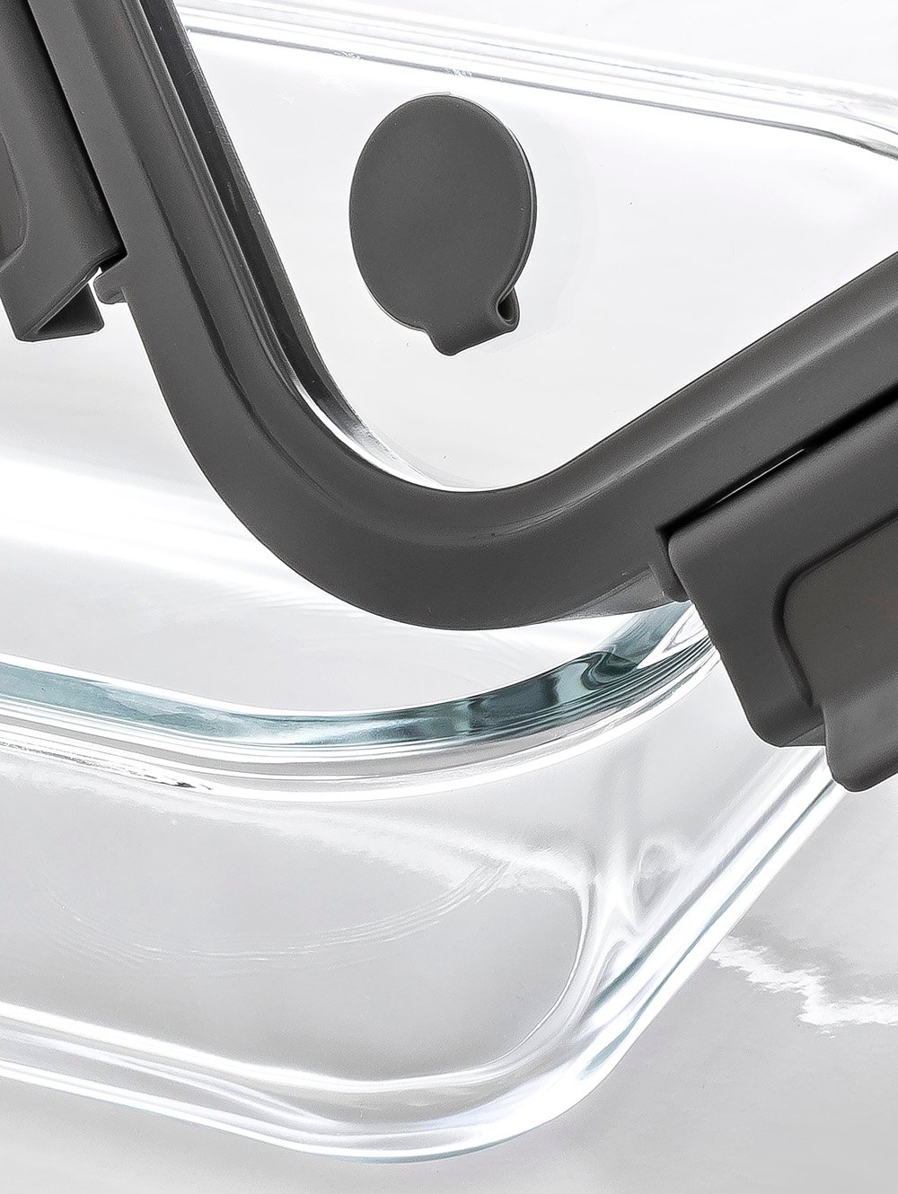 CONTENEDOR RECTANGULAR GLASS GREY 21 CM-IQUE-7.jpg image number null