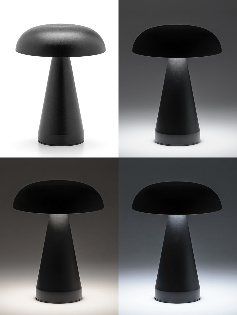 LAMPARA LED RECARGABLE MAYFAIR BLACK image number null