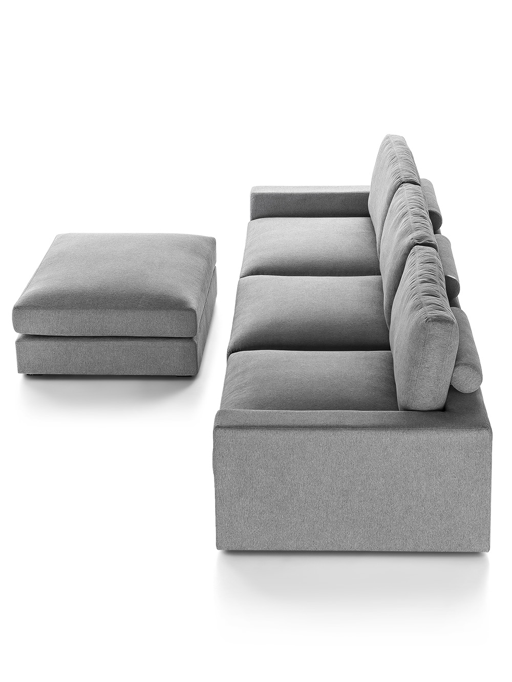 Sofa esquinero de pana gris-SOFA BELMONT TAPIZADO PANA SHOT ONIX-Landmark-5.jpg image number null