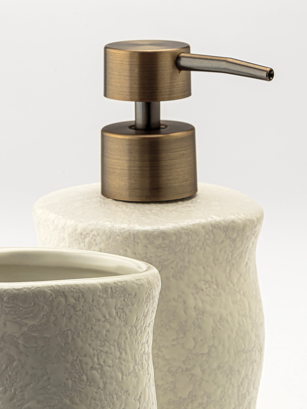 SET DISPENSER Y VASO SASHA WHITE image number null