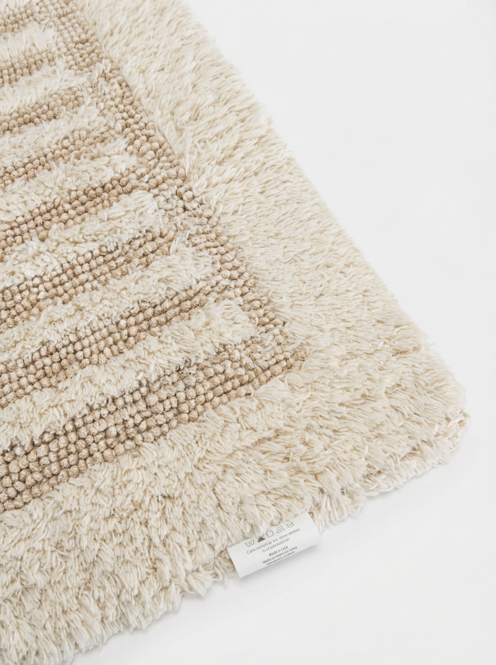 ALFOMBRA DE BA&Ntilde;O REVERSIBLE ATHOL BEIGE 70 X50 image number null