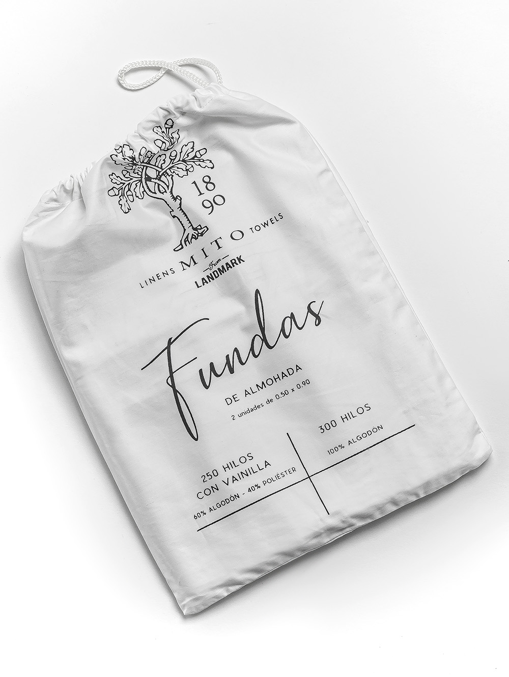 fundas-PACK X 2 FUNDAS DE ALMOHADAS SAT&Atilde;N 300 HILOS ALGOD&Atilde;N BLANCO CVIVO-PEITO-0.jpg image number null