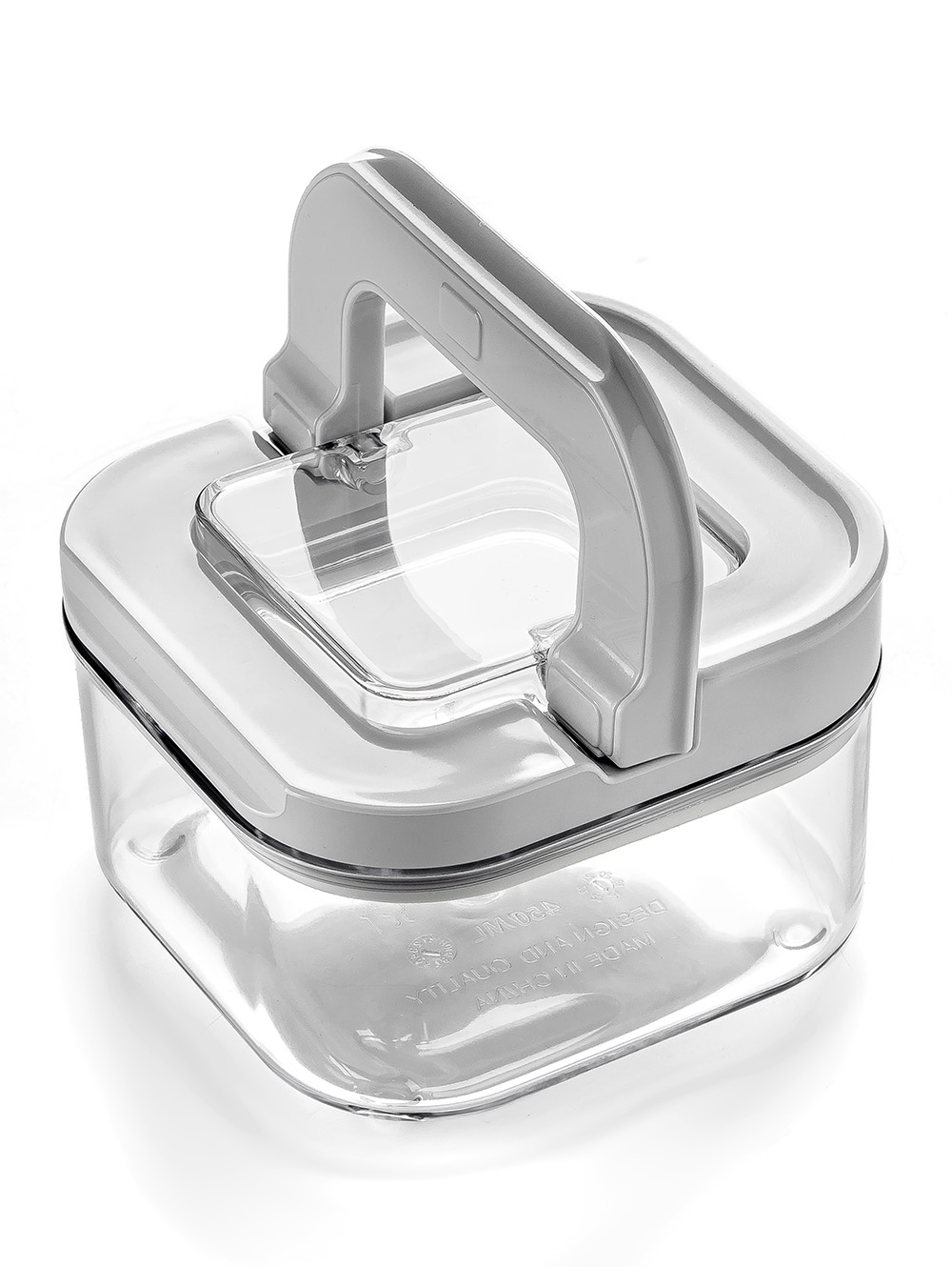 FRASCO HERMETICO CUADRADO FLIPLOCK 450ML image number null