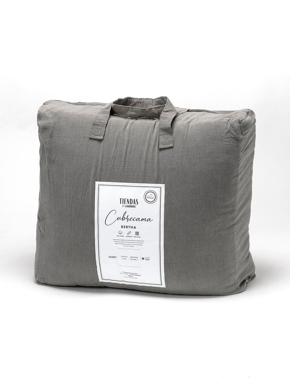 cubrecama con fundas-CUBRECAMA BERTHA CFUNDAS QUEEN TAUPE-HONOR-4.jpg image number null