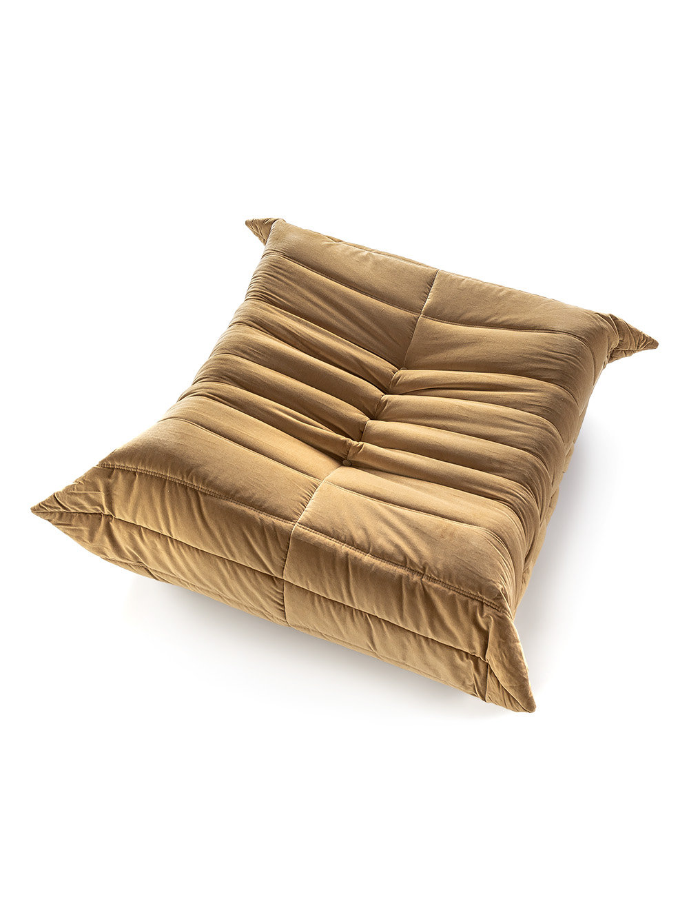 PUFF TOGO VELVET TOSTADO image number null