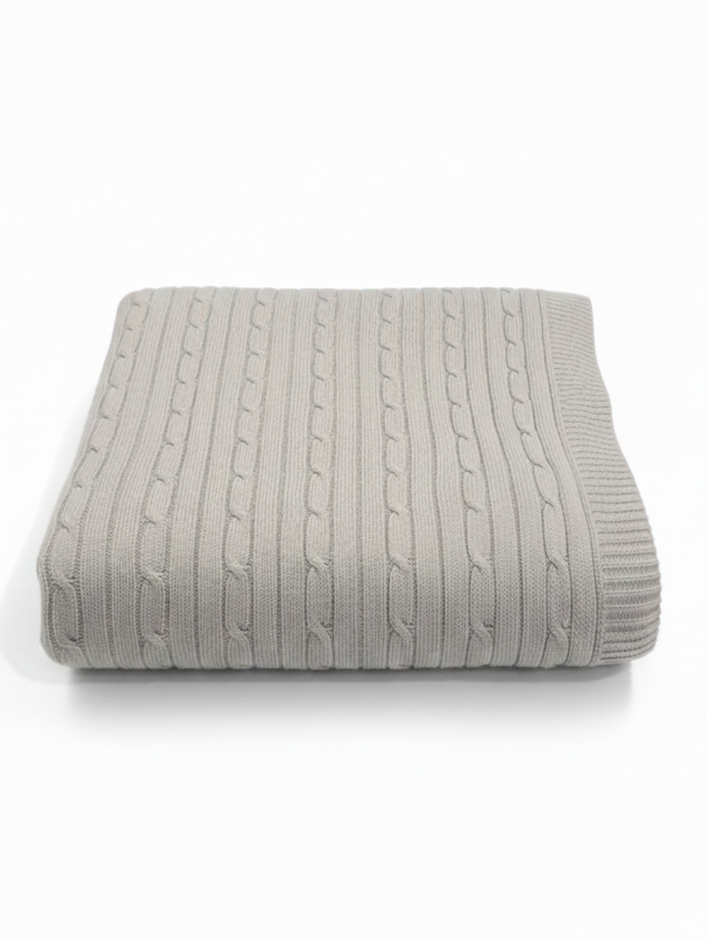 MANTA TEJIDA TRENZA image number null