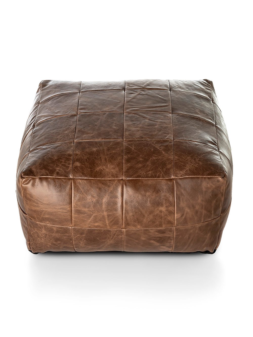 PUFF DE CUERO HOUSTON COCONUT image number null