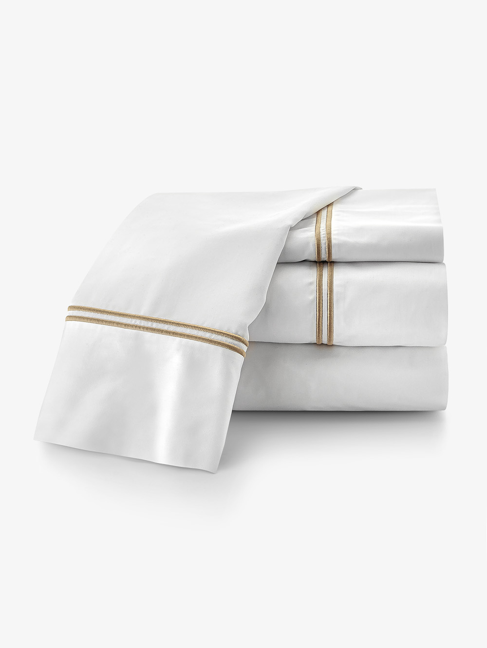 JUEGO DE SABANAS 400H SATEN FESTON BEIGE KING image number null